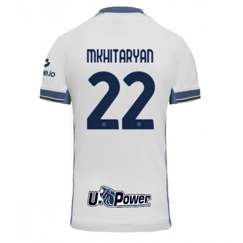 Fotbalové Dres Inter Milan Henrikh Mkhitaryan #22 Venkovní 2024-25 Krátký Rukáv